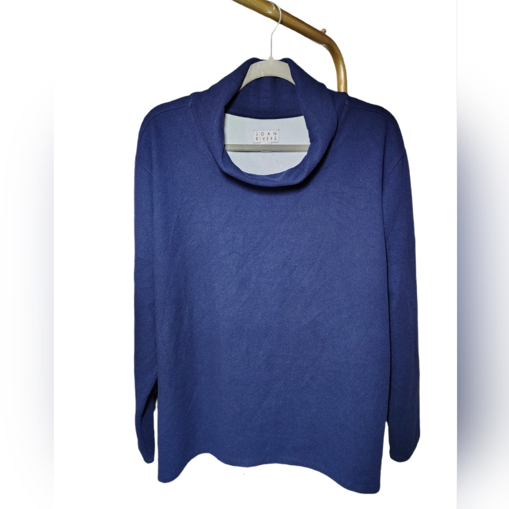 Joan Rivers Cowl Neck Sweater L